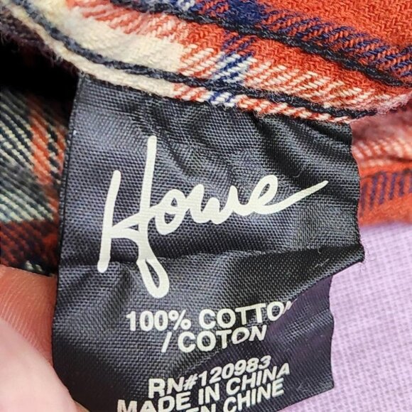 Howe No. 65 Creative Workforce plaid flannel shirt - Picture 7 of 8